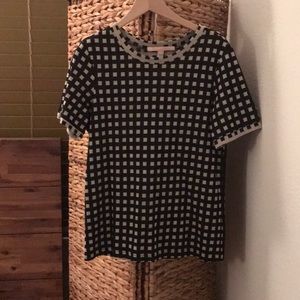 Anthropology black and white tee